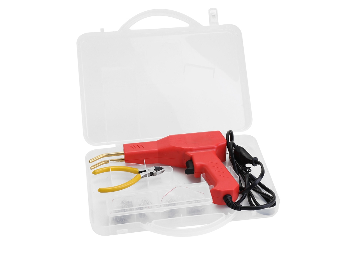 Herramienta De Soldadura Para Plásticos Con Grapadora Térmica Para Reparación De Parachoques De Automóviles