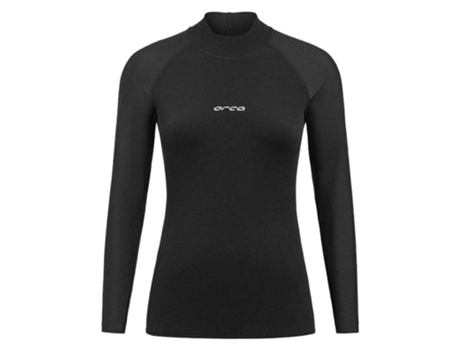 Rashguard Feminino de Manga Comprida Tango Thermal Preto Lorca
