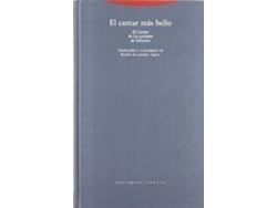 Libro Cantar Mas Bello de Emilia Fernandez Tejero (Español)