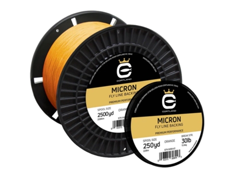 Linha de Pesca com Mosca Micron Backing 91 M Transparente 20 Lbscortland