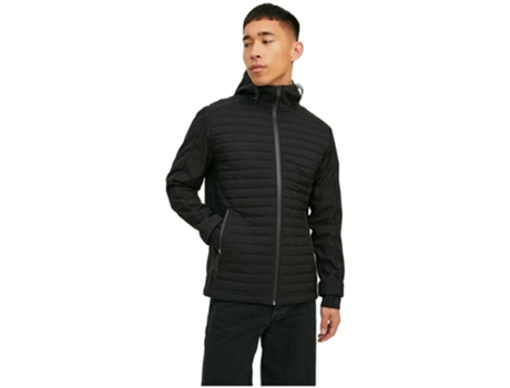 Chaqueta de Hombre JACKJONES Cotoby Air Hybrid Negro (S)