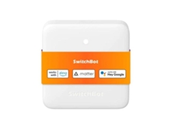 Controlador Ir Montado En La Pared Switchbot Hub Mini Wi Fi Compatible Con Alexa Google Assistant Abs Blanco