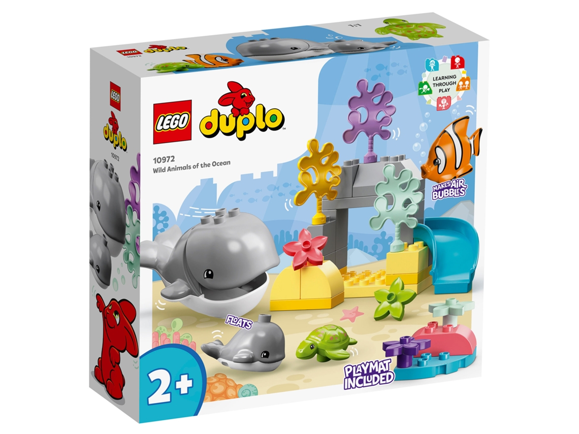 LEGO Duplo Animais Selvagens Do Oceano 10972 (Edad Mínima: 2 Años - 32  Piezas)