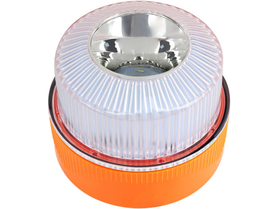 Luz estroboscópica LED magnética de doble modo con batería para montaje en remolque