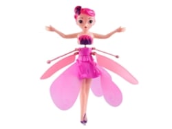 Rebe-doll Fada Voadora Com Controle Por Indução Brinquedo Para Crianças Menina Bailarina Princesa Rc