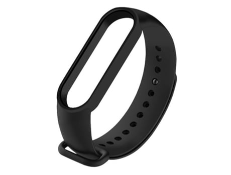 Correa Smartwatch para Xiaomi Mi Band 6 (CA8856) Silicona de color sólido (Negro)