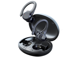 Auriculares inalámbricos Bluetooth 5.2 para deportes, auriculares inalámbricos Bluetooth con cancelación de ruido y micrófono para correr