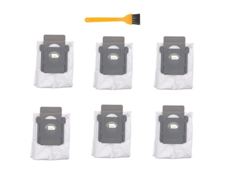 Bolsa de polvo para aspiradora, Robot de repuesto, bolsas automáticas de eliminación de suciedad para Irobot Roomba I7 I7/I7 Plus E5 E6 E7, 7 piezas