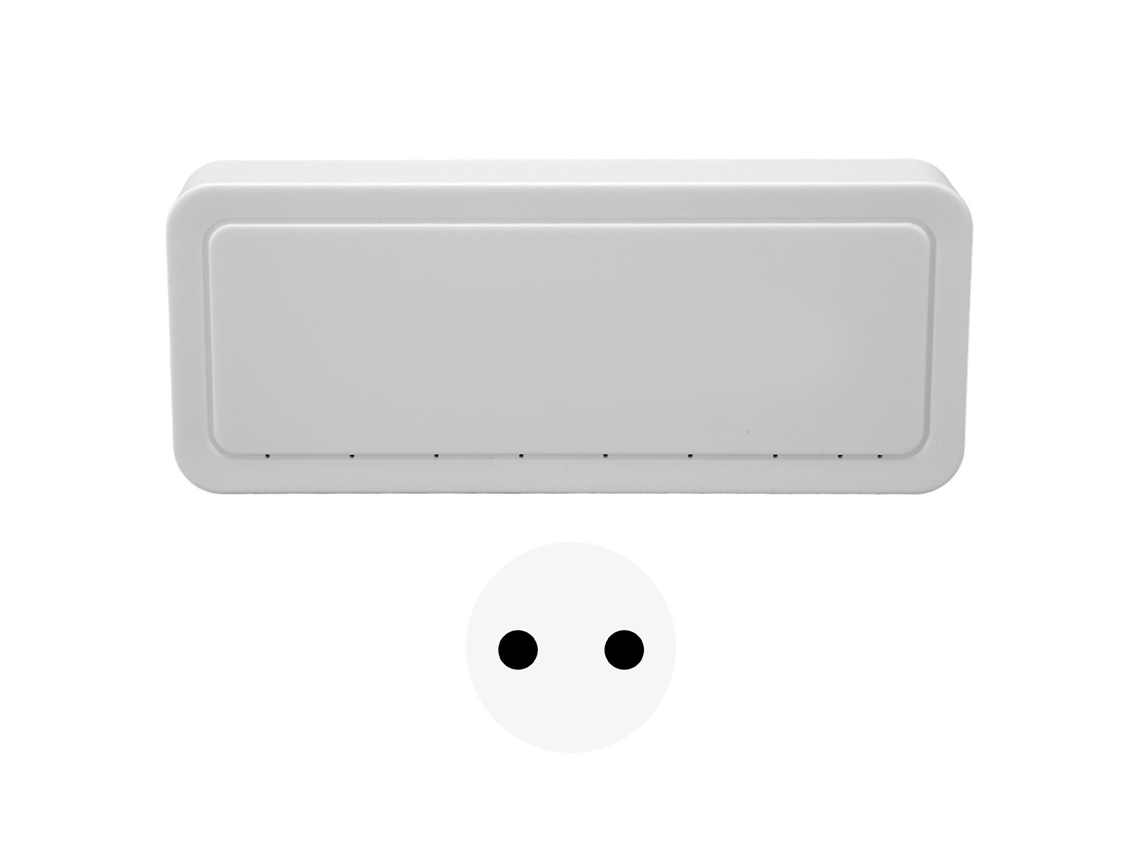 Baoj-2026 Switch Gigabit Ethernet de 8 puertos RJ45 Plug and Play, divisor de red LAN de escritorio sin ventilador con enchufe europeo de 100-240 V