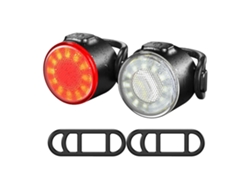 Luz Led Delantera/trasera Para Bicicleta Recargable Por Usb
