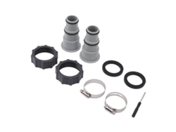 Adaptador de manguera de piscina con collar para Intex Fit Aru (2 unidades)