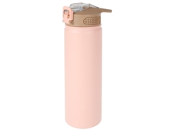 Caneca térmica em aço inoxidável 2026 com alça, base antiderrapante, grande capacidade de 750ml (rosa)