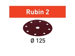 Discos de Lija Stf D125/8 Ru2/50 Rubin 2 P40