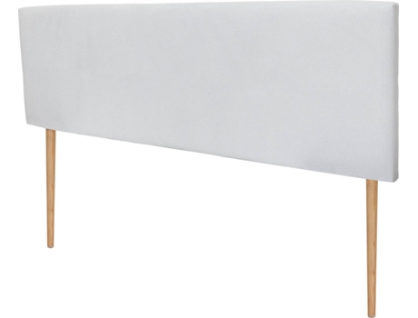 Cabecero DHOME Tapizado (Blanco - Tela - 135 x 5 x 105 cm)