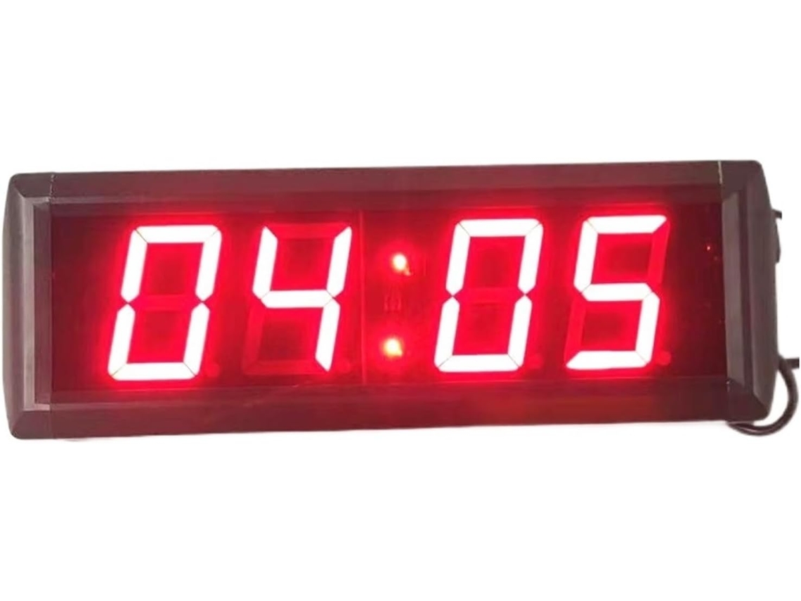 Reloj Murale Programable 2.3 Pouces, Cuenta À Rebours 10s, Cronómetro, Telcommande, Minuterie