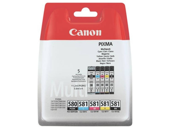Tinta Original CANON PGI-580/CLI-581