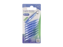 Pincel interdental retráctil Oatek 0.8 mm 8 unidades