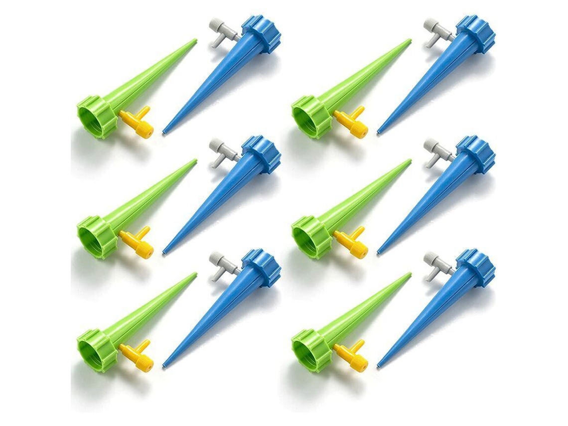 Sistema De Riego Automático Para Plantas En Maceta Con 12 Válvulas Y Control De Caudal Ajustable.