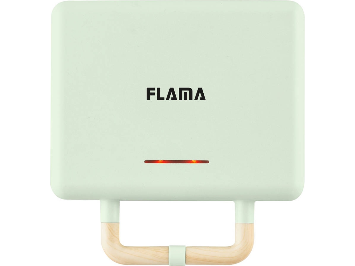Sandwichera FLAMA Grill+Waffle 4968FL Verde Menta (800W)