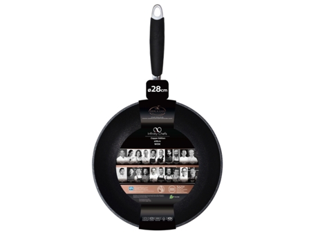 Sartén Wok INFINITY CHEFS Copper Cobre Aluminio Aluminio Forjado (28 x 8 cm)