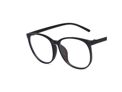 Gafas Unisex Redondas Con Filtro Antiluz Azul, Ligeras, Rosas, Transparentes, Para Uso Con Ordenador.