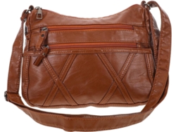 Bolso De Hombro Multicapa Para Mujer En Piel Sintética Suave, Bolso Grande Y Ligero.