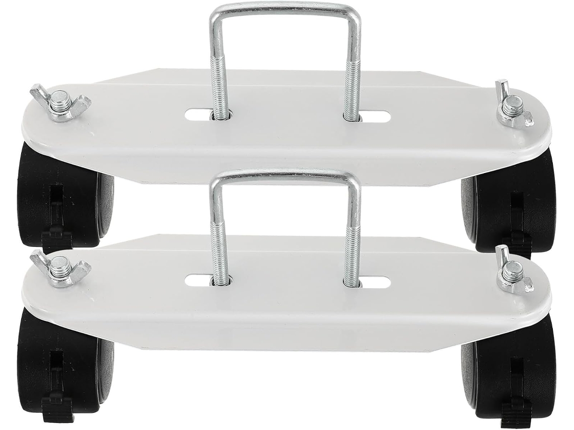 2 Pares De Soportes Móviles Para Poleas Radiadores