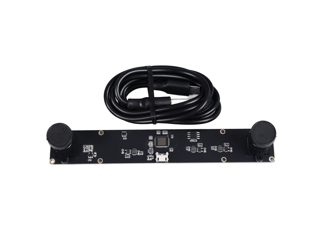 Módulo Cámara Usb 4mp De Doble Lente Con Medida De Distancia 3d Vr 1080p 72° Para Ordenador