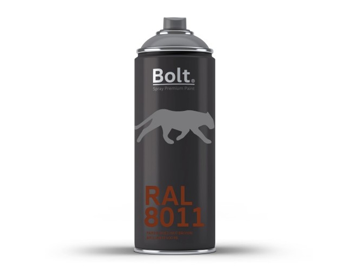 Spray Bolt Premium Acrilico Brillante Ral 400 Ml (Ral 8011 Pardo Nuez)
