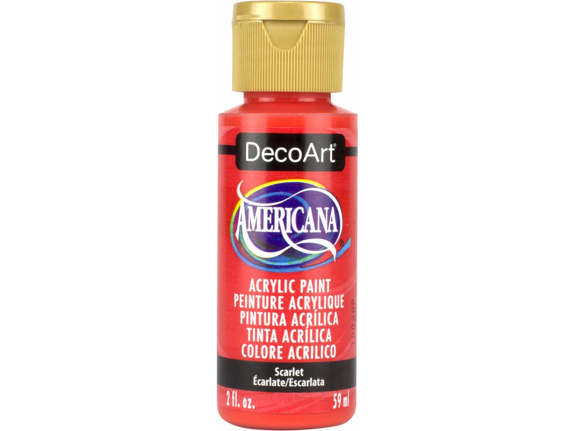 Pintura Acrílica AMERICANA Escarlate (59 ml)