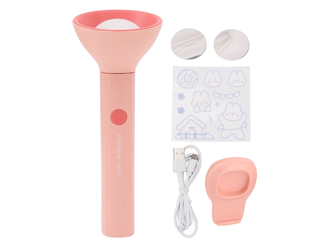 2026-linterna Magnética Fuerte Usb Recargable Plegable Portátil Con 3 Niveles De Temperatura De Color Para Estudio Escolar