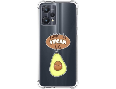 Carcasa Realme 9 Pro 5G TUMUNDOSMARTPHONE Dibujos Antigolpes Vegan Life Multicolor