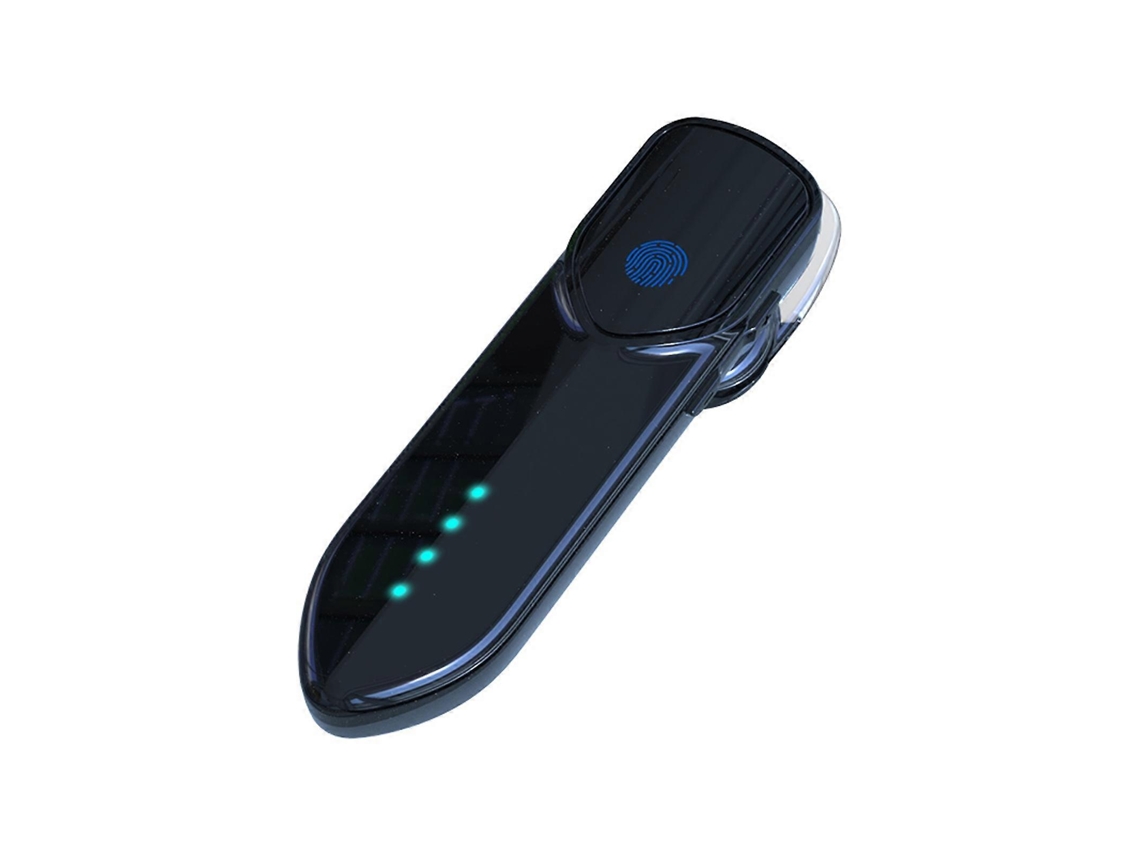 Auriculares Bluetooth Hengrongshen V19s Bluetooth 5.0 Estilo empresarial con reconocimiento de huella dactilar