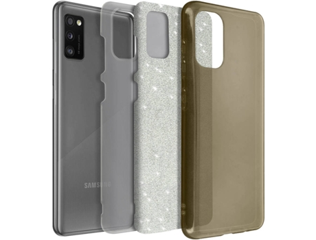 Carcasa Samsung Galaxy A41 AVIZAR Brillante Dorado