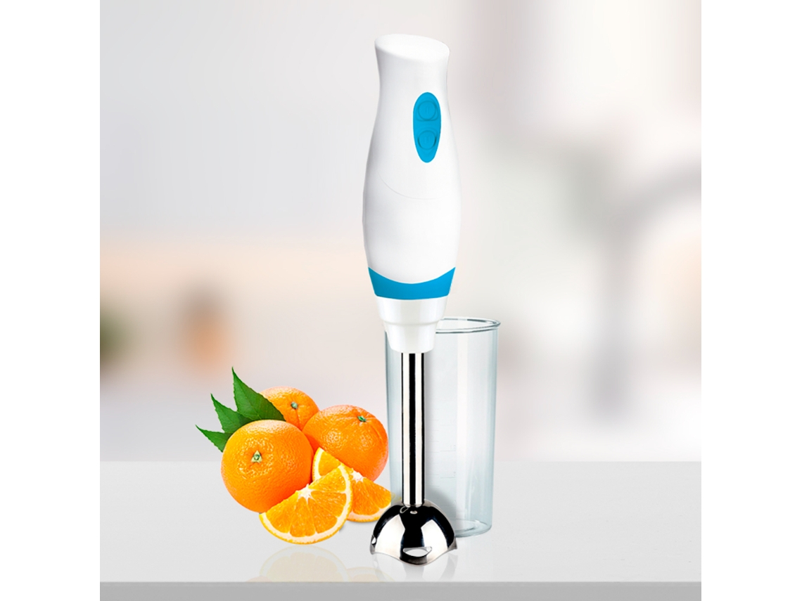 Batidora de vaso Klack 300W | Brazo metálico | Acero inoxidable | Ligera | Ergonómica | Compacta | Resistente | Fácil uso | Diseño moderno | Multiuso