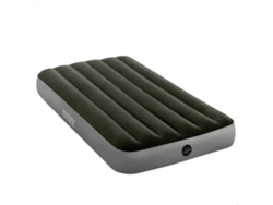 Colchón hinchable 1 plaza con bomba de pie Fiber-Tech Downy INTEX