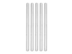 Kit De 5 Varillas Redondas Rectas De Acero Inoxidable De 8 Mm Para Robots Diy Gobilda Tetrix Ftc Frc First Wro