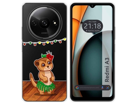 Funda para Xiaomi Redmi A3 TUMUNDOSMARTPHONE Silicona Multicolor