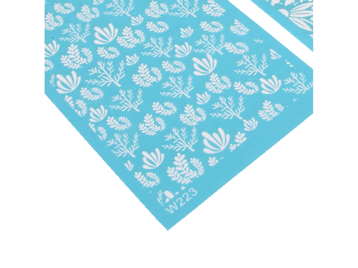 Kit De Plantillas Reutilizables Para Serigrafía, Ideales Para Accesorios De Bricolaje Con Arcilla Polimérica Y Decoración.