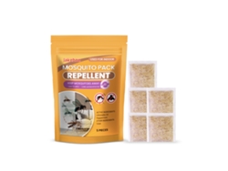 Repelente de insectos eficaz para diversos entornos.