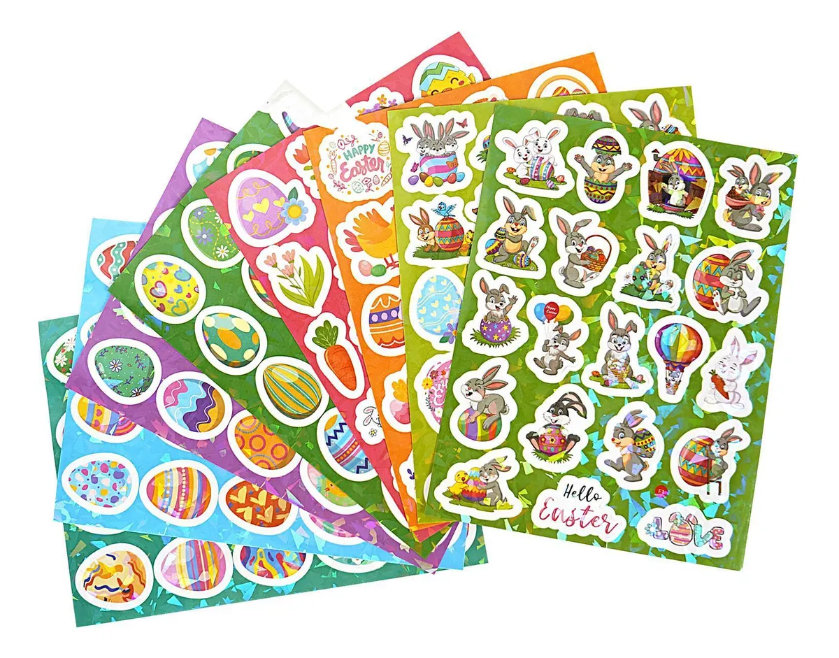 Pegatinas de Pascua para tarjetas Vayotoy