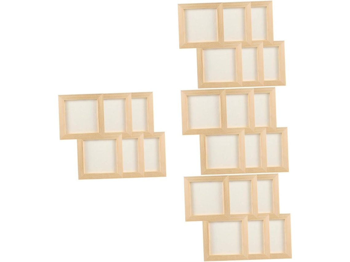 Paneles De Marco De Fotos Naturales De 24 Piezas Para Pintura, Dimensiones Y Grosor