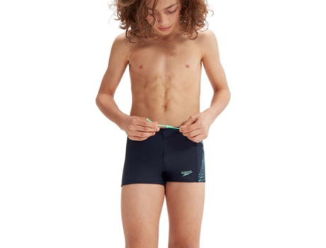 Pantalones Cortos de Niños SPEEDO Bañadores Eco Plastisol Placem Azul (11/12 años)