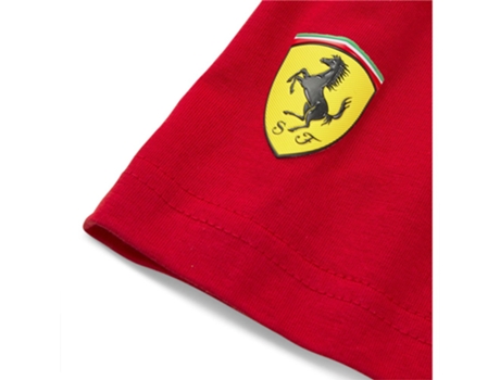 Camiseta de Hombre PUMA Ferrari Race Big Rojo (L)