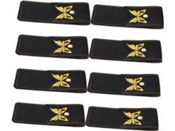 Juego De 8 Fundas Negras Para Cuchillos Con Cierre A Presión Para Uso Diario Y Cosplay,