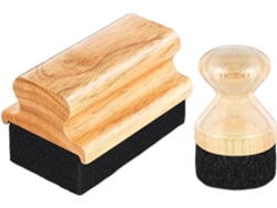 Herramienta para lubricar tablas de cortar, cepillo de limpieza para tablas de cortar, aplicador, Gokoco