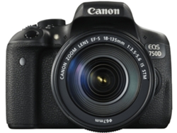 Kit Cámara Réflex CANON EOS 750D + 18-135mm SLR 24.2MP (24.2  MP - ISO: 100 a 12800)