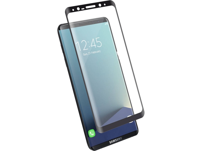 Protector de Pantalla BIGBEN CONNECTED Peglass Samsung Galaxy S8 Plus Negro