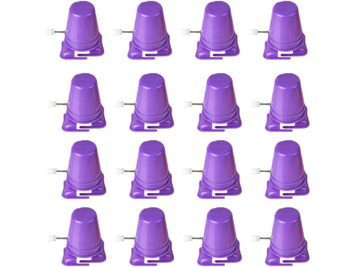40 Piezas De Juguete Mecánico De Piernas De Robot Para Niños Con Mecanismo De Cuerda, Color Morado.