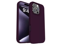 (morado Oscuro, Iphone 16 Plus) Funda Anti-caídas De Color Sólido Simple Para Iphone, Silicona Líquida